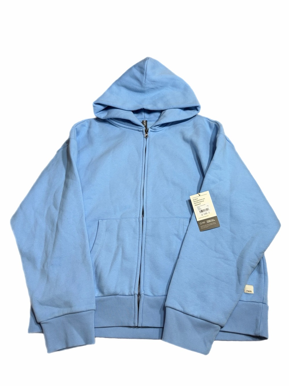 NWT Vuori Restore Full Zip Hoodie (Spring) Size Large
